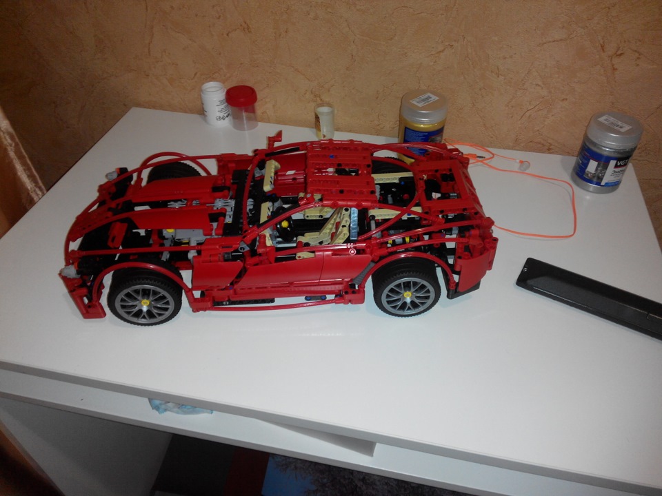 "Ferrari" копия лего техно — Сообщество «Lego-автомобили» на DRIVE2