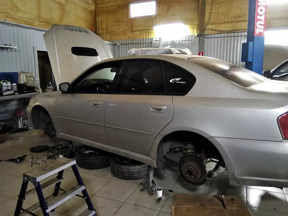 Сняли — Subaru Legacy (BL/BP)