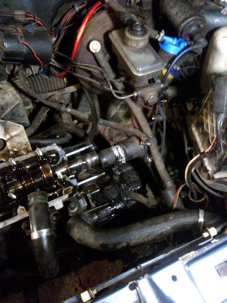 Прогорела прокладка под ГБЦ — Lada 21093, 1,5 л, 2001 года | своими ...