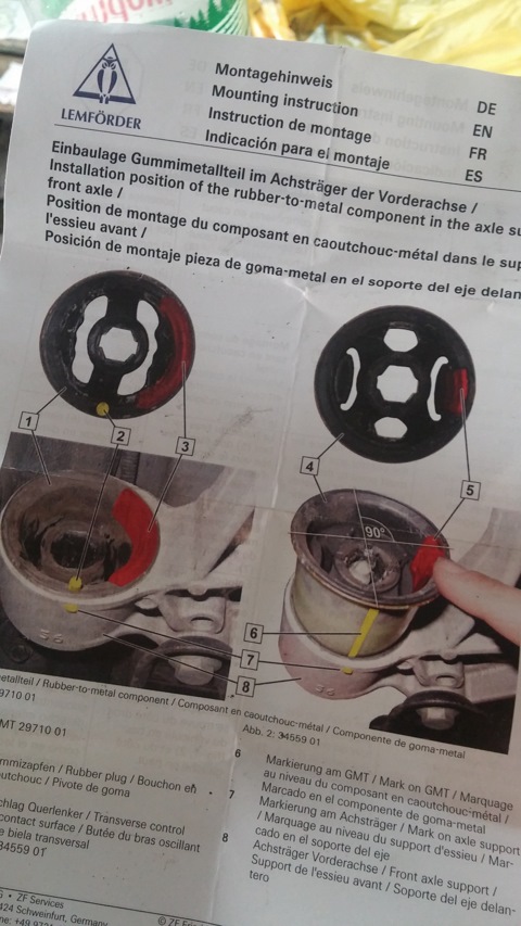 3455901 Сайлентблок рычага подвески LEMFORDER | Запчасти на DRIVE2