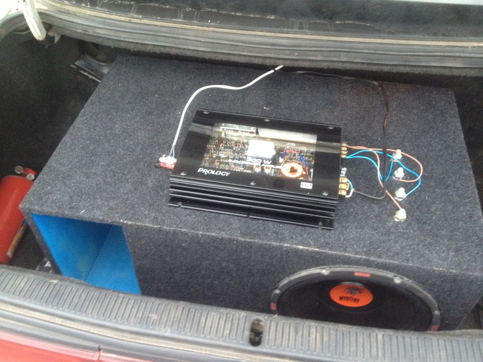 Саб в заднюю полку — Toyota Cresta (90), 2 л, 1993 года | автозвук | DRIVE2