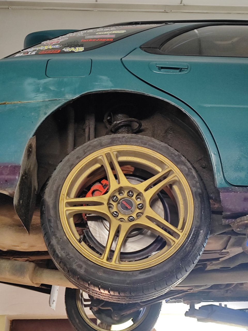 Обновка на месте)) — Subaru Impreza (GC/GF)