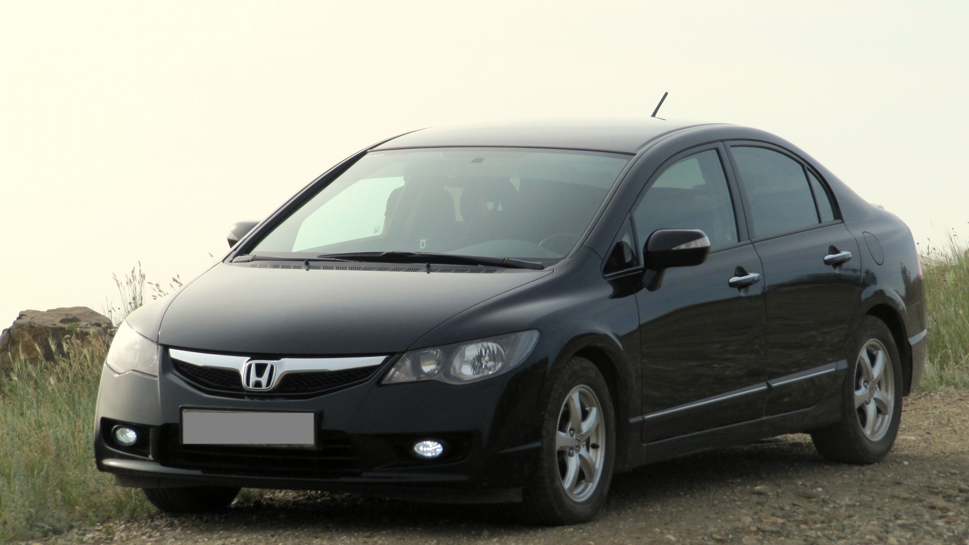 Honda Civic Hybrid (2G) 1.4 гибридный 2009 | Черная пулька на DRIVE2