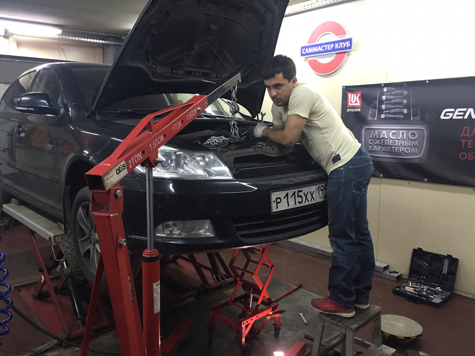 Понеслась. Замена сцепления дсг 7 — Skoda Octavia A5 Mk2, 1,8 л, 2010 ...