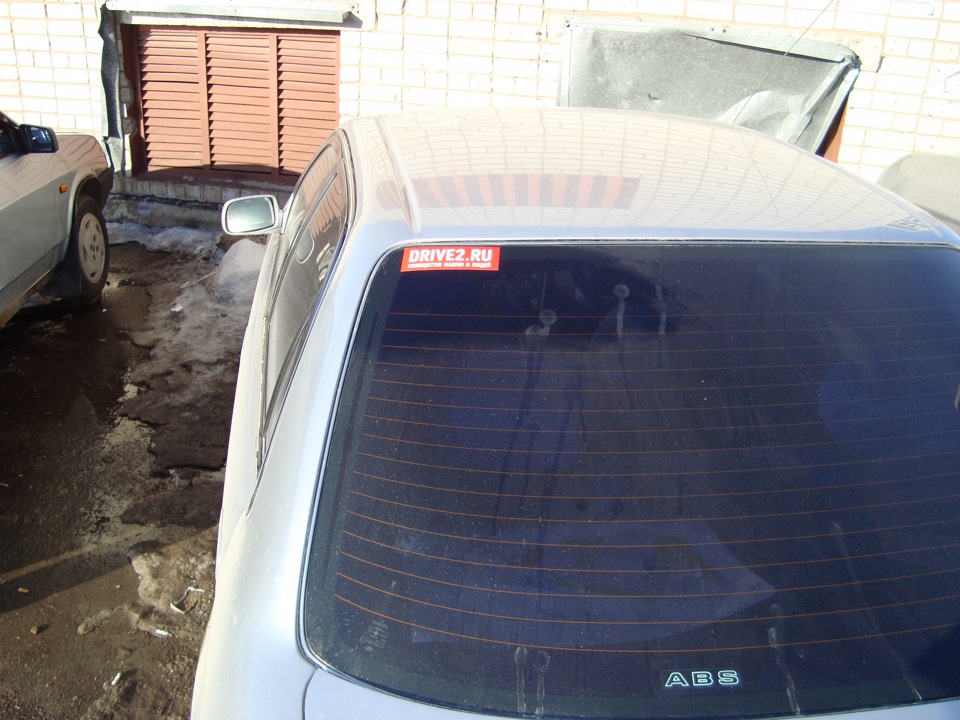 Наклейка — Toyota Corolla (110), 1,3 л, 1997 года | просто так | DRIVE2