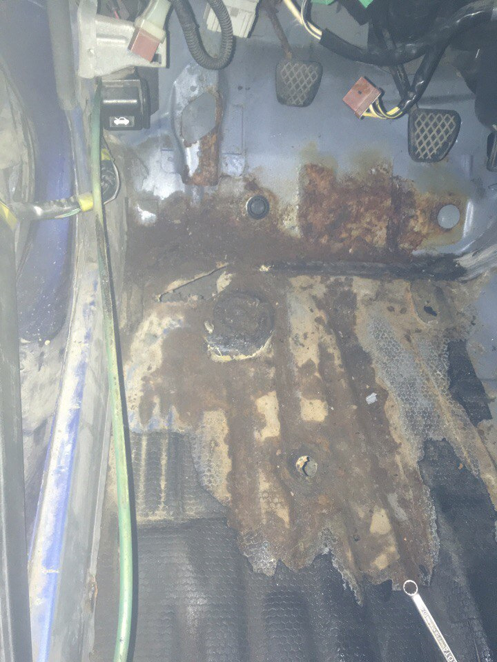 Первый кузовной ремонт — Honda Civic Hatchback (5G), 2 л, 1992 года ...