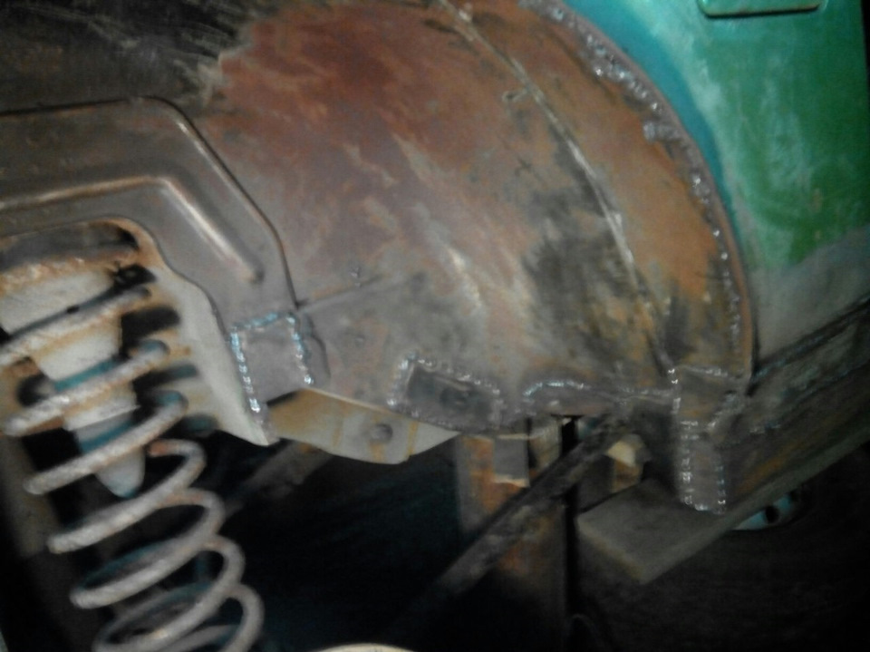 СВАРОЧНЫЕ РАБОТЫ. Часть вторая. Со сваркой закончено. — Lada 4x4 3D, 1 ...