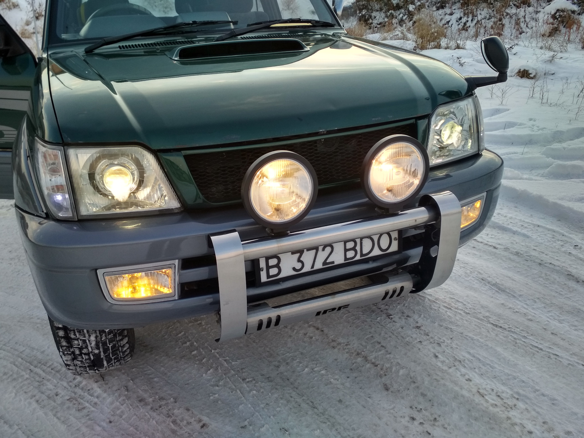 Prado 90 фары круглые