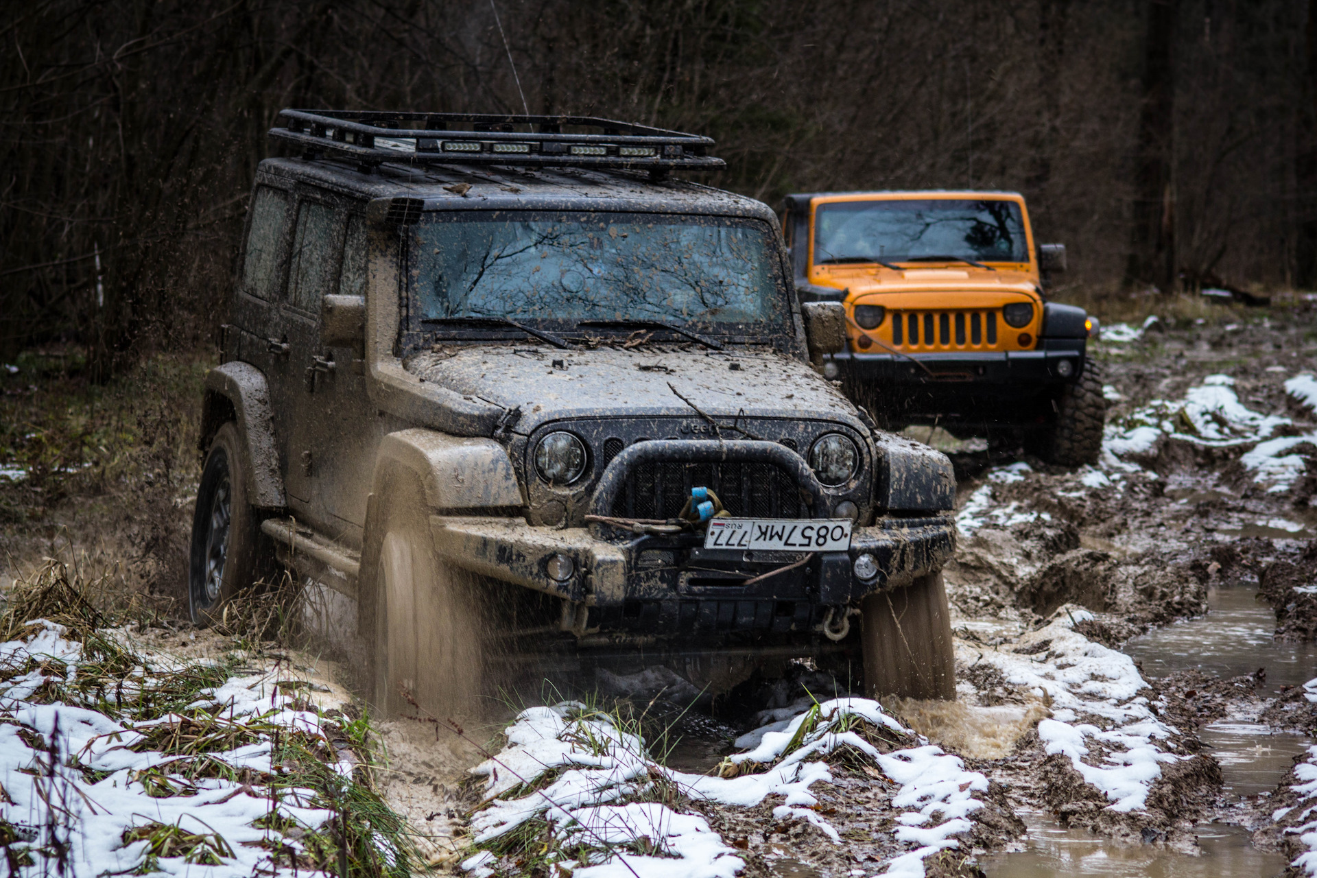 Jeep по бездорожью