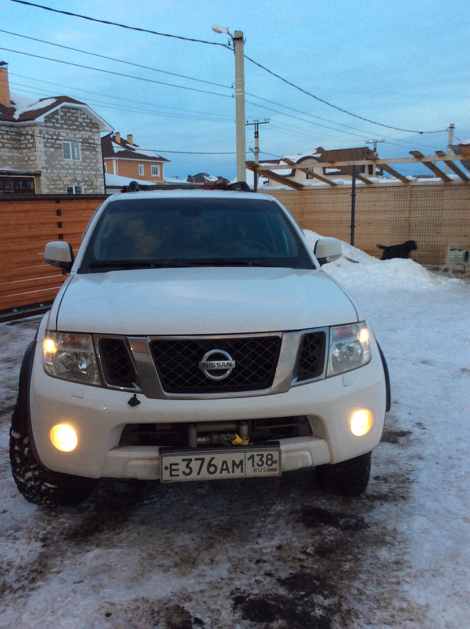 Установка лебедки — Nissan Pathfinder (3G), 2,5 л, 2013 года | тюнинг ...