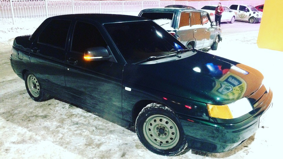 Lada 21103 1.5 бензиновый 2003 | Темно-зелёный амулет на DRIVE2