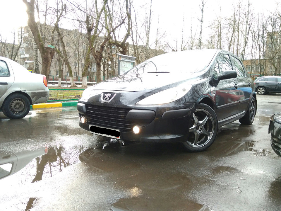 Поменял стойки стабилизатора, переобул — Peugeot 307, 1,6 л, 2007 года ...