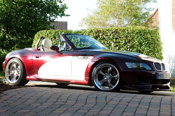 BMW z3 Red