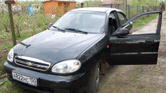 Дырка в глушителе. Прокладка катализатора. — Chevrolet Lanos, 1,5 л ...