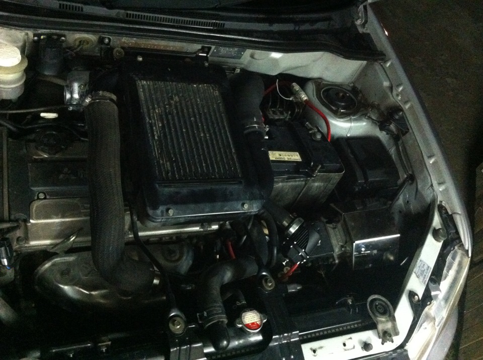 Термоэкран — Mitsubishi Airtrek Turbo, 2 л, 2003 года | тюнинг | DRIVE2