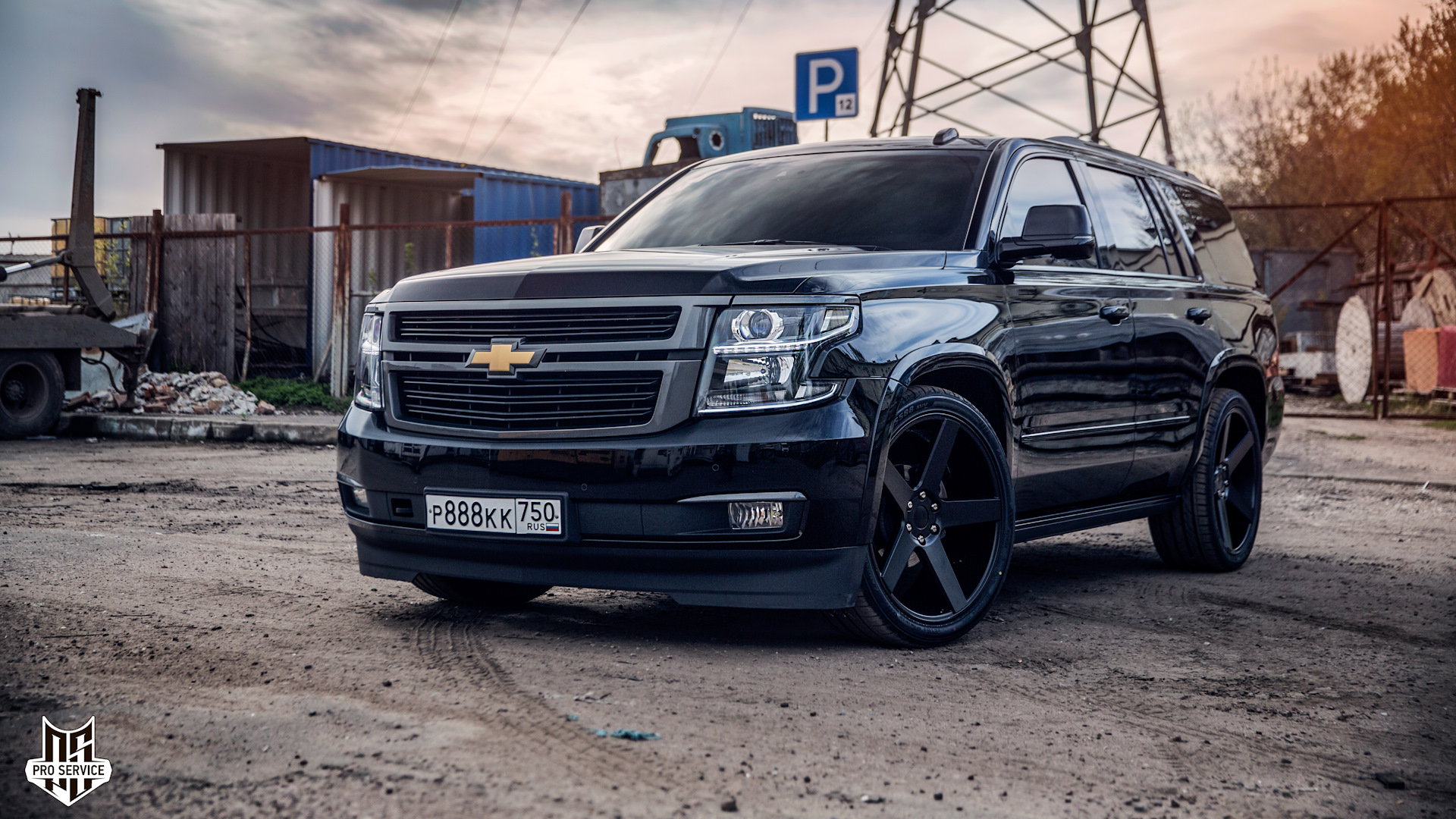 Chevrolet Tahoe (GMT K2UXX) 6.2 бензиновый 2016 | Черный на DRIVE2