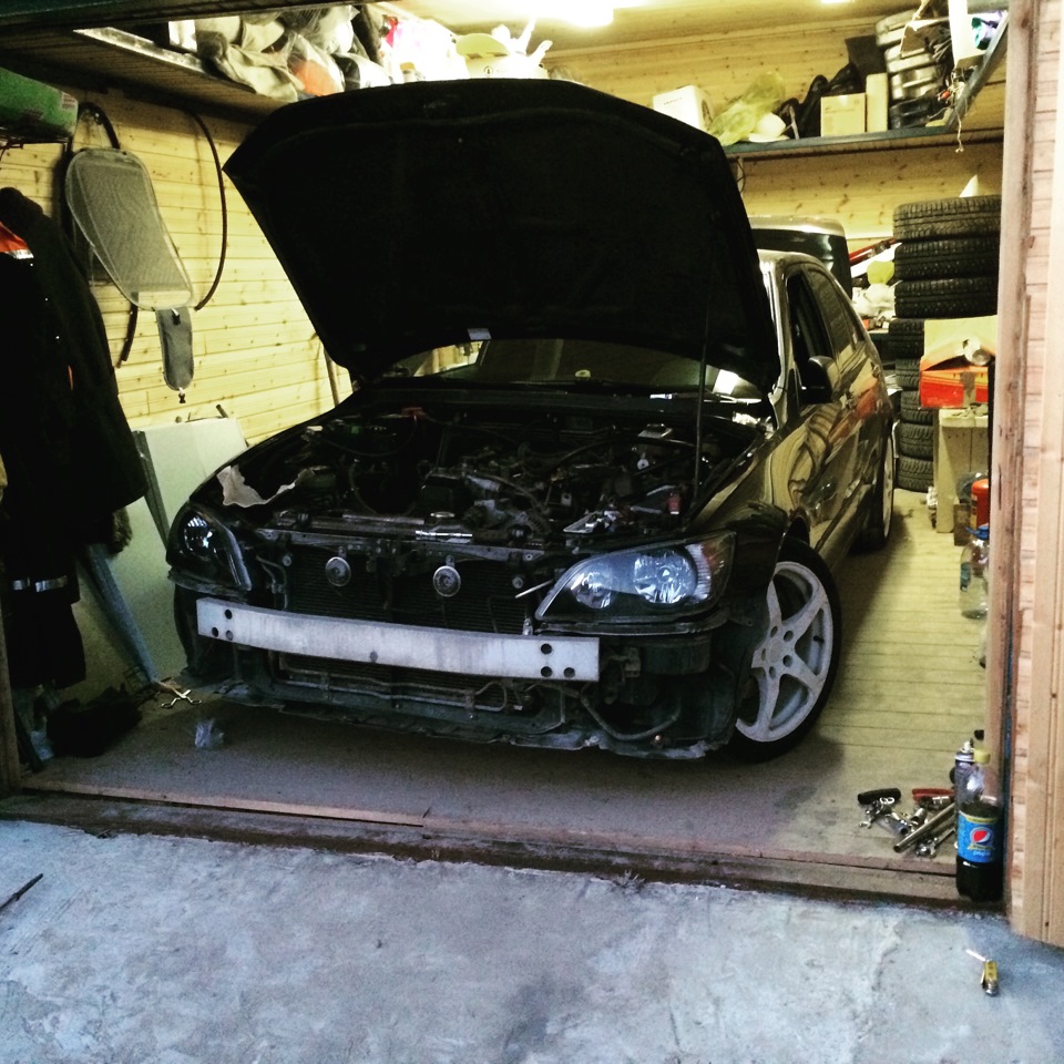 Замена шаровой, подготовка обвесов к покраске, замена стоек, чистка ...