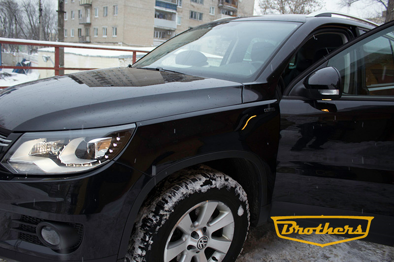 Установка чехлов из экокожи на Volkswagen Tiguan. Серия Premium ...