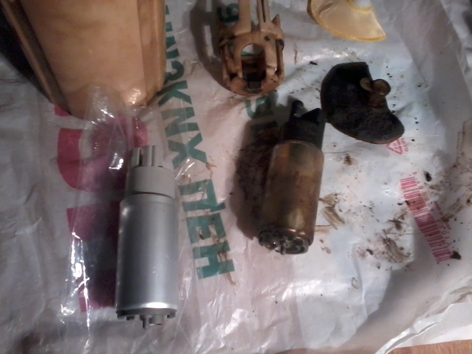 Замена бензонасоса, топливного фильтра и фильтра грубой очистки ...