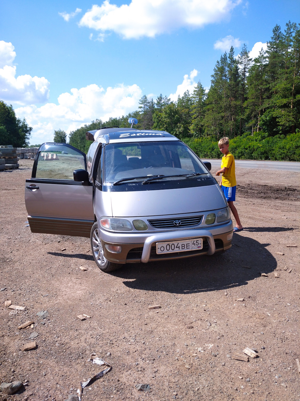 Дорога на юг 6500 км. — Toyota Estima (I), 2,4 л, 1997 года | путешествие |  DRIVE2