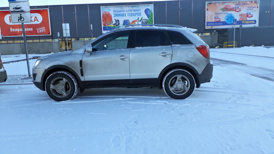 После замены. — Opel Antara