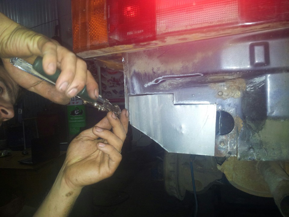 Сгнили лонжероны? Не беда! — Lada 21093, 1,5 л, 2001 года | кузовной ...