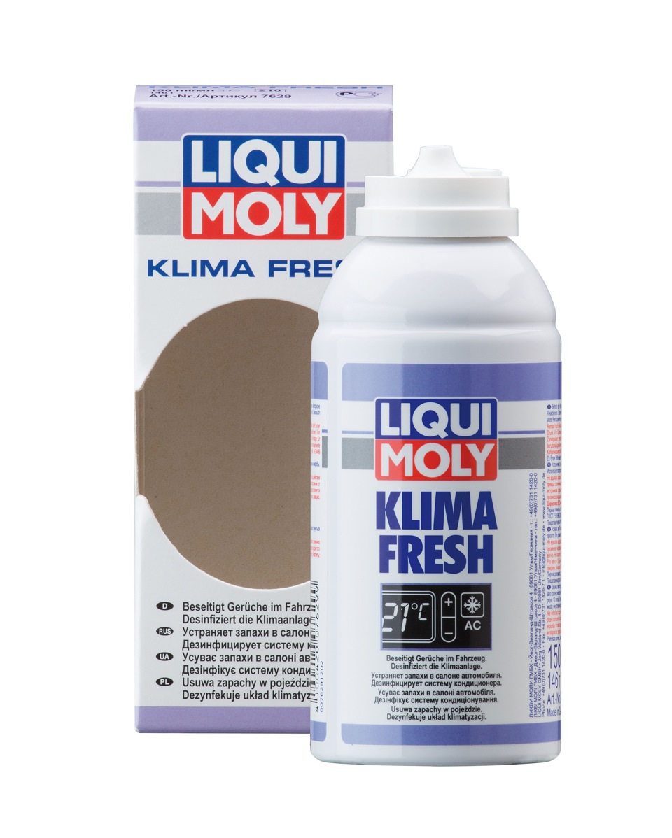 Дезинфекция воздуховодов Liqui Moly Klima Fresh — ГАЗ Сайбер, 2,4 л, 2010  года | аксессуары | DRIVE2