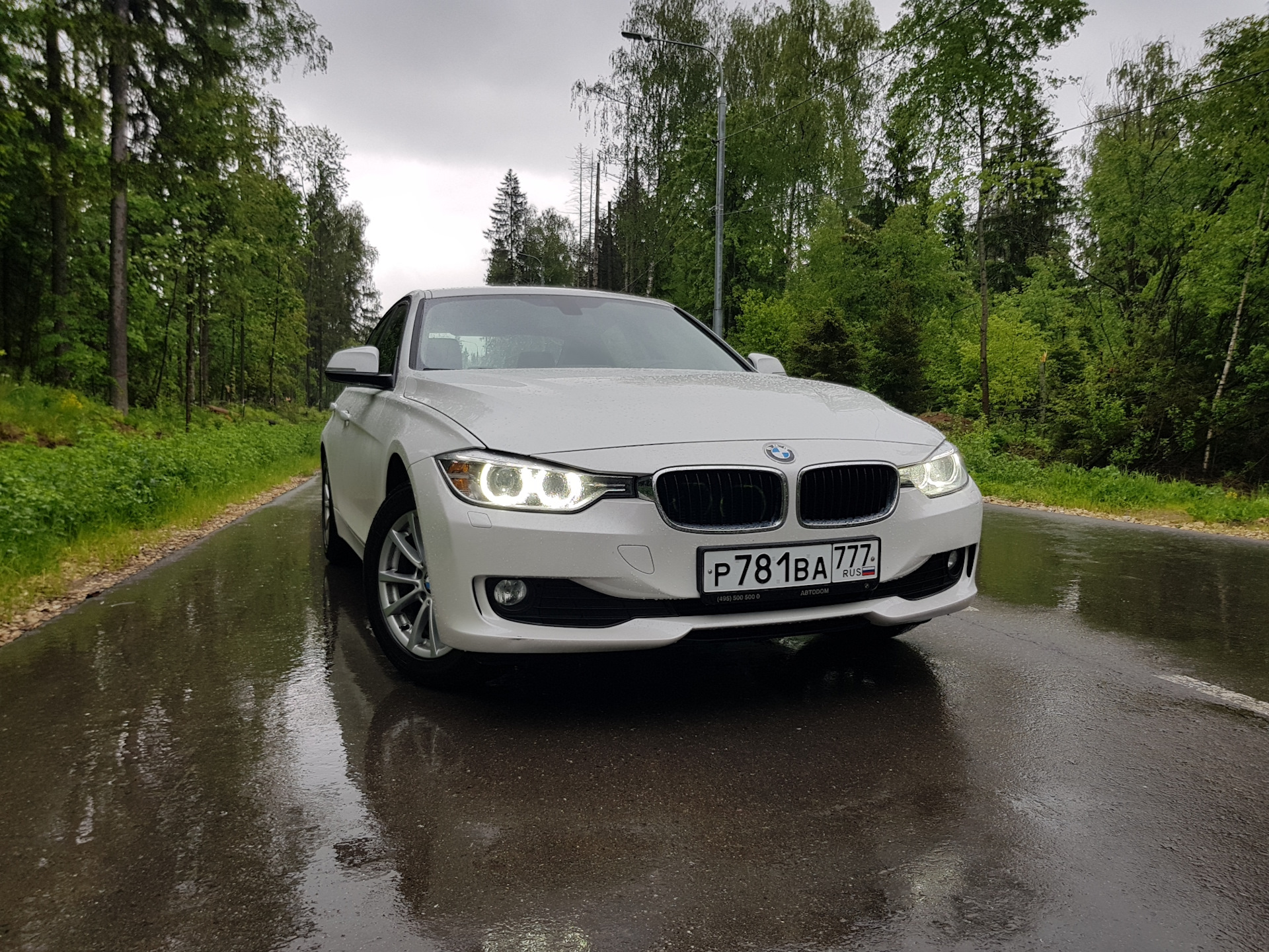 BMW 3 f30 у моря