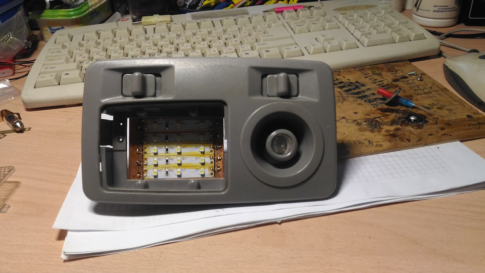 Салонный свет — ГАЗ Валдай, 3,8 л., 2012 года | электроника | DRIVE2