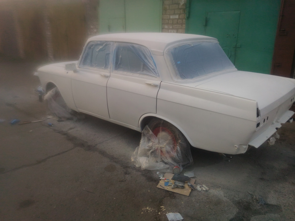 Покраска Кузова. — Москвич 412, 1,5 л, 1976 года | кузовной ремонт | DRIVE2