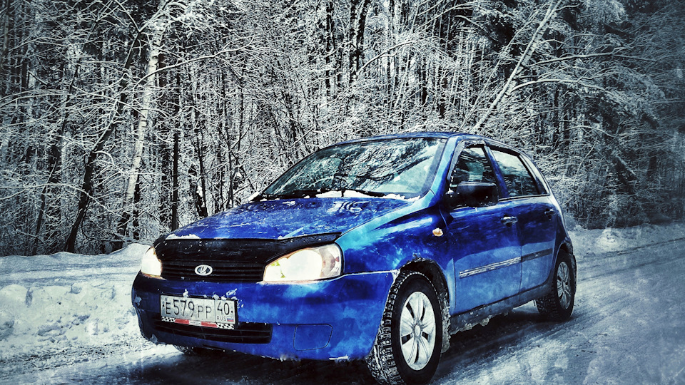 21. Троит на трассе. — Lada Калина Хэтчбек (1G), 1,6 л, 2007 года ...