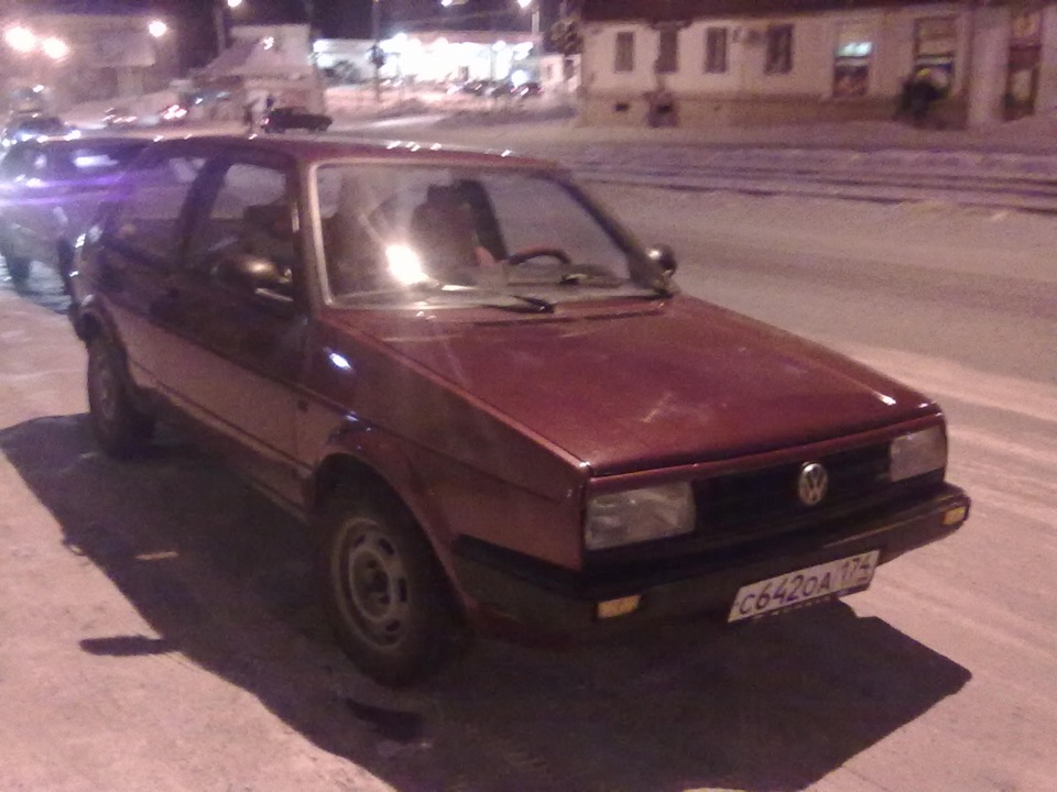 наконец-то — Volkswagen Golf Mk2, 1,3 л, 1988 года | визит на сервис ...