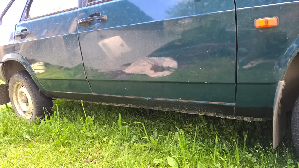 Покраска порогов — DRIVE2