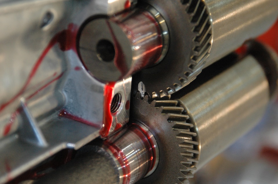 Валы ставятся по меткам. — Hyundai Santa Fe (2G)