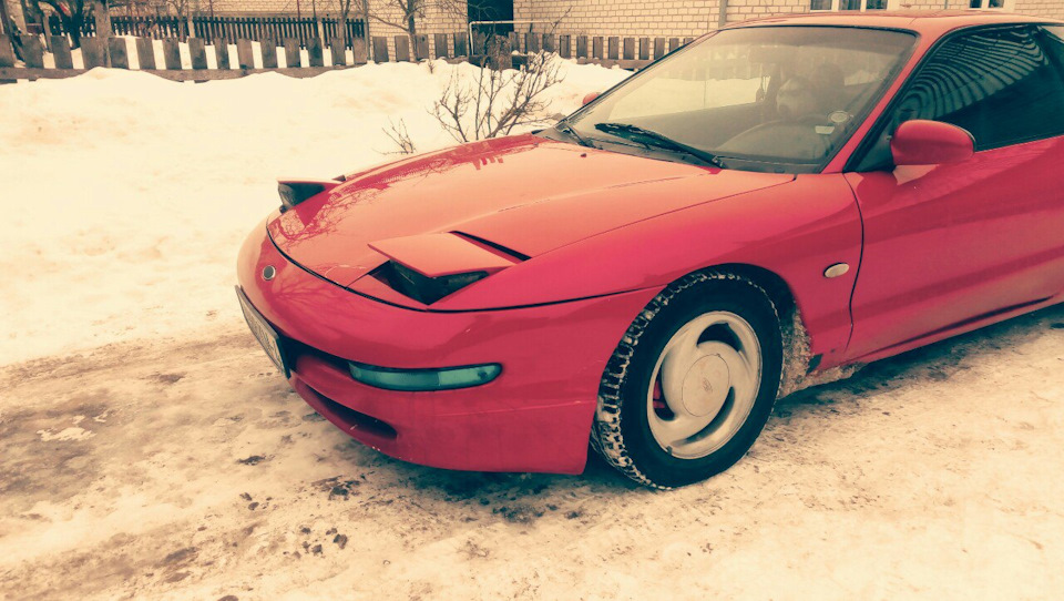 Ford Probe в снегу