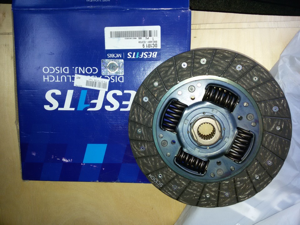 Besf1ts сцепление Kia Rio III / Solaris — KIA Rio (3G), 1,4 л, 2012 ...