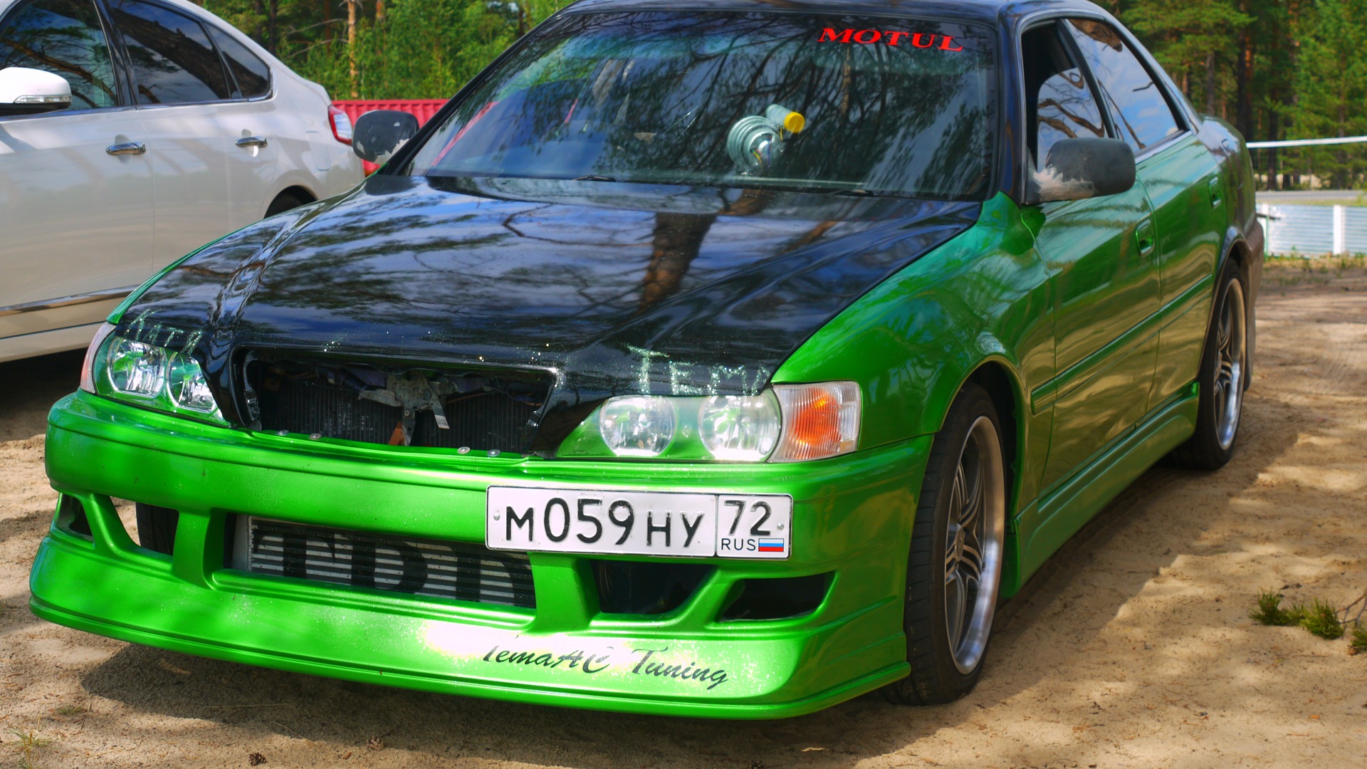 Toyota Chaser 100 Р·РµР»С‘РЅС‹Р№