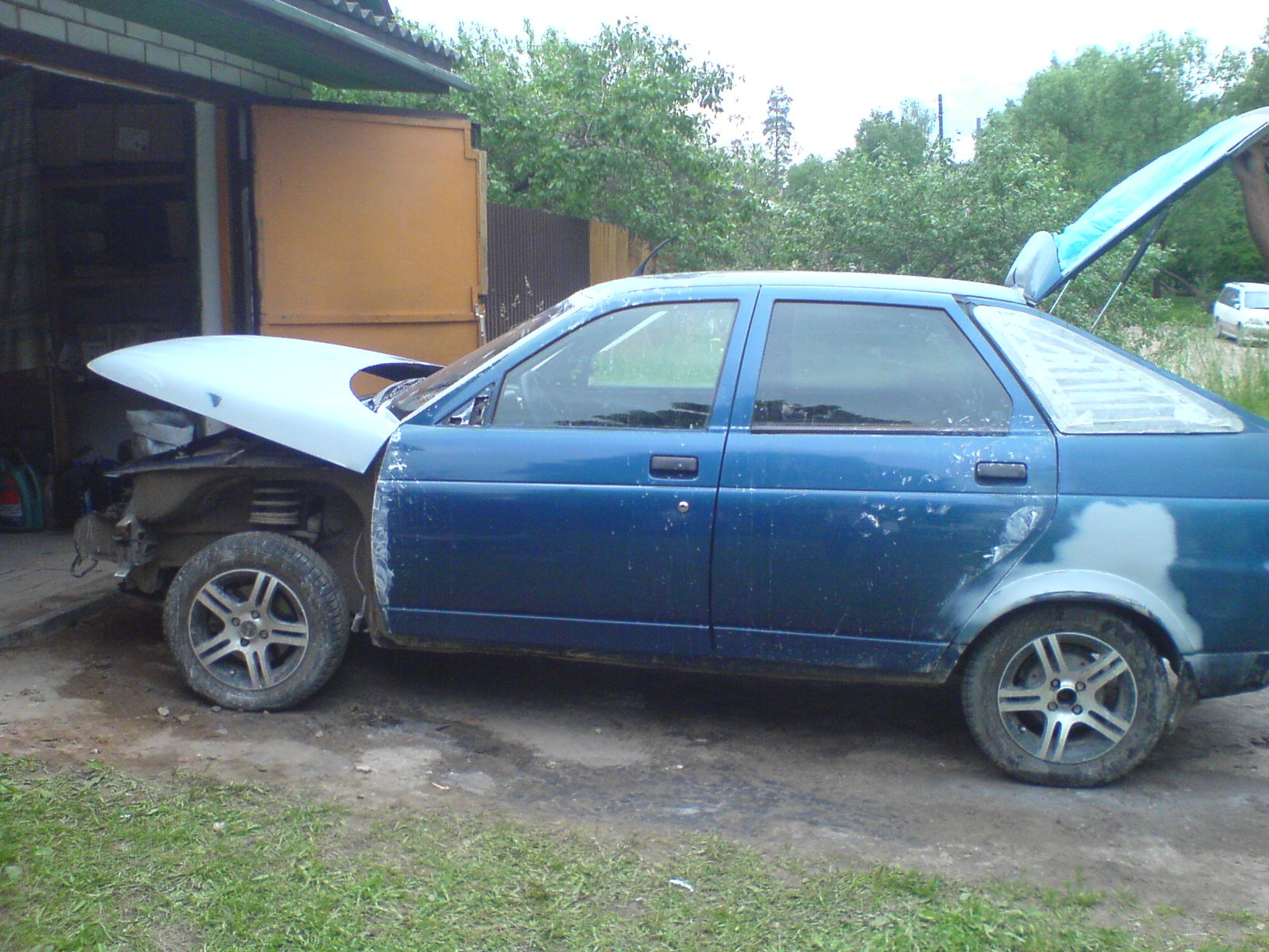 Покраска Ваз 2112 — Lada 2104, 1,8 л, 1998 года | тюнинг | DRIVE2