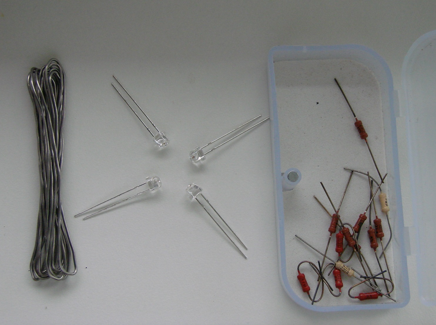 The second life of rear reflectors - diodes to replace the standard rear PTF - Toyota Corolla 16 L 2007