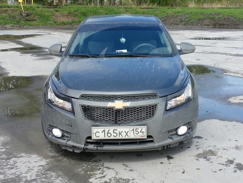 Chevrolet Cruze ксенон в ПТФ