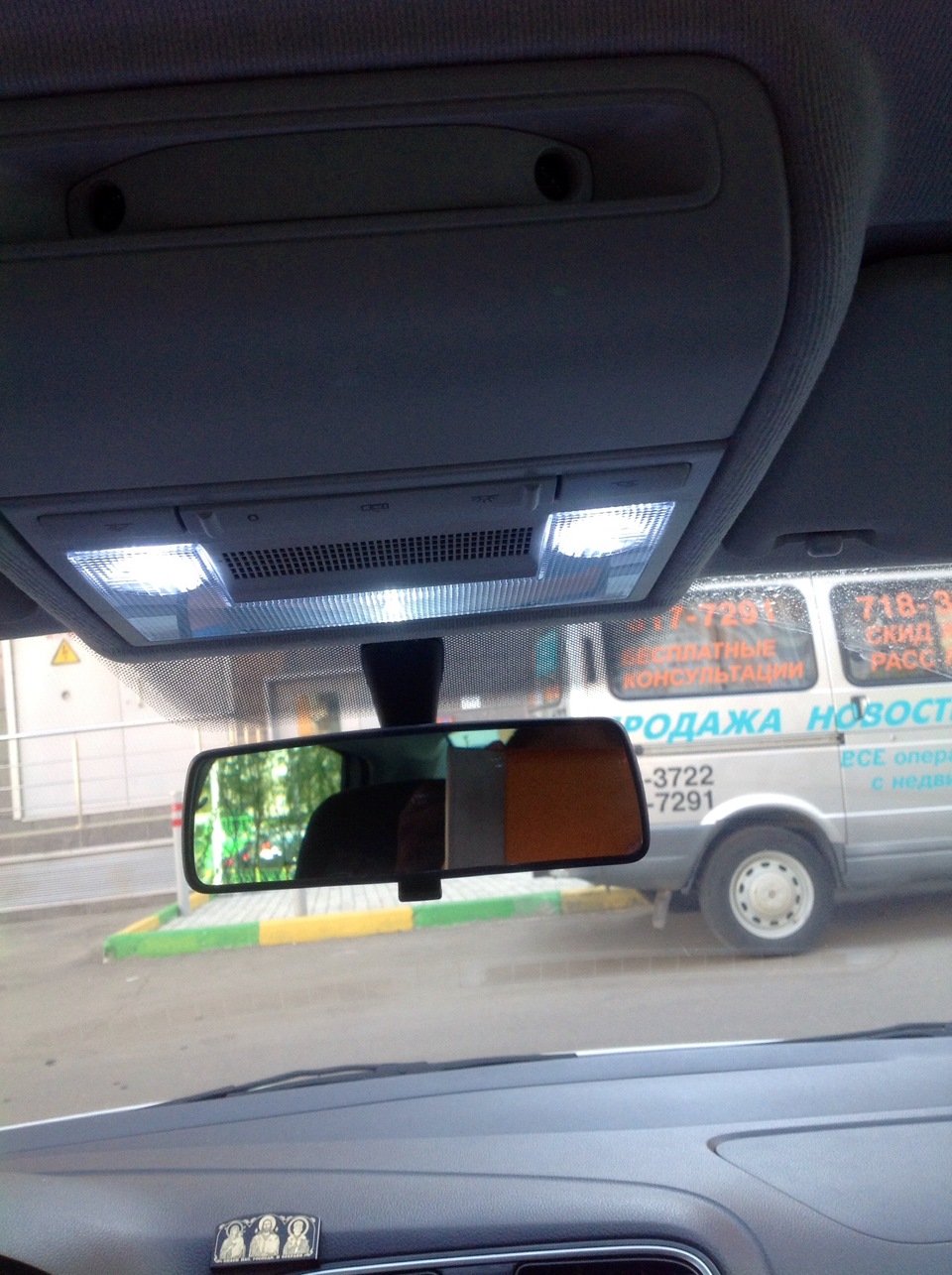 LED в салон, багажник и габариты — Volkswagen Polo Sedan, 1,6 л, 2014 ...