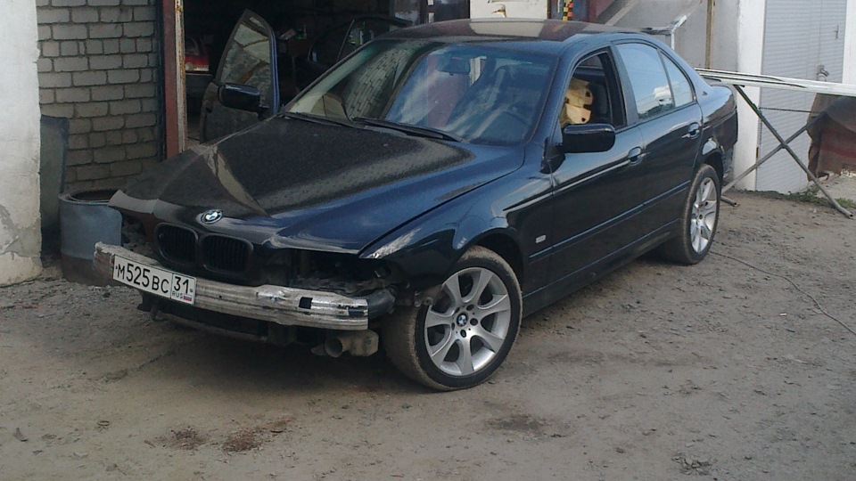 Замена порогов — BMW 5 series (E39), 2,5 л, 1995 года | кузовной ремонт ...