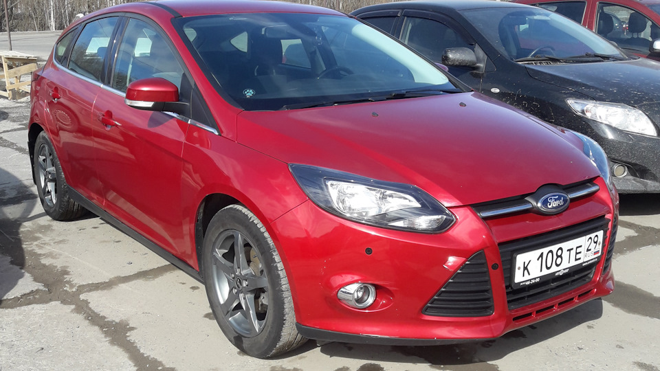 Candy Red Ford Focus