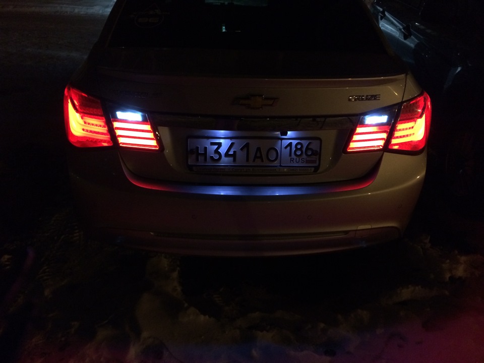 Лампы OSRAM Cool Blue Hyper White 5000k + линзованные габариты в ...