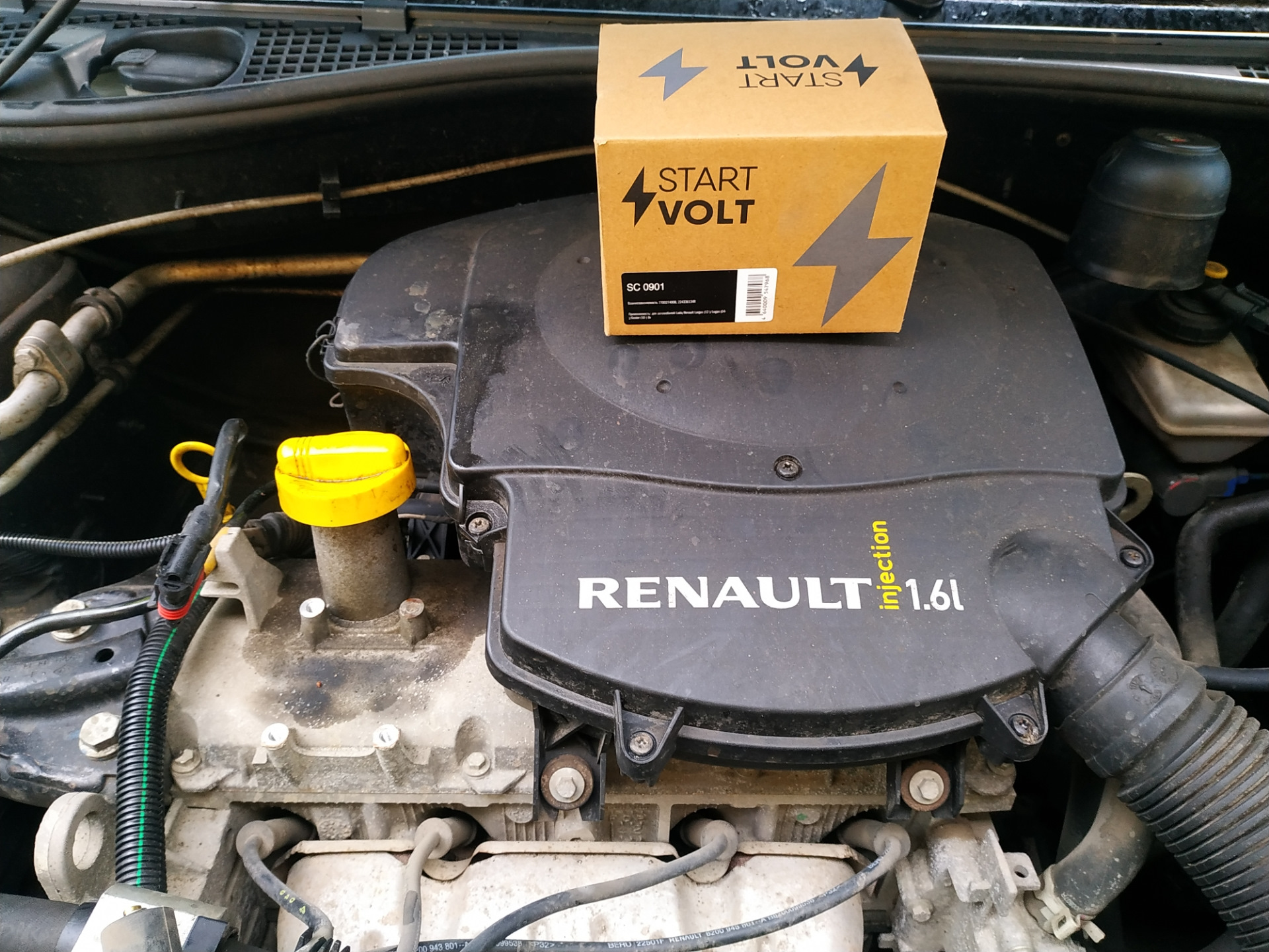 Поломка-1 — Renault Sandero 1G, 1,6 л, 2011 года | поломка | DRIVE2