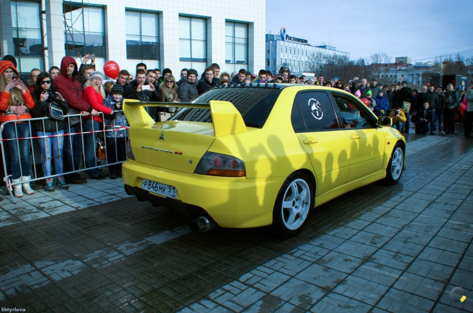 Автопрокачка 2015 г.Мурманск — Mitsubishi Lancer Evolution VII, 2 л ...