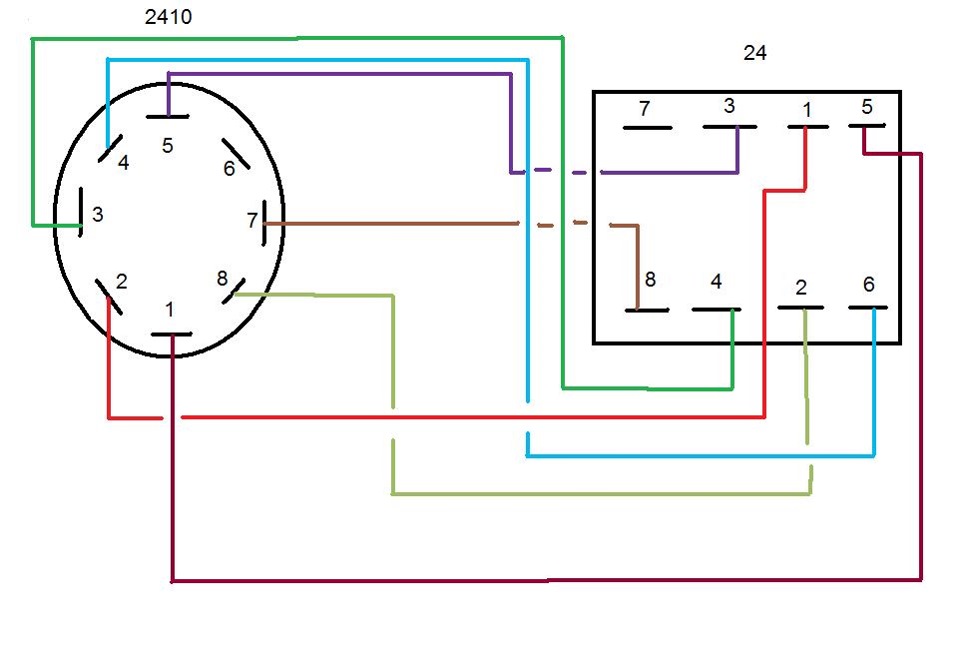 Схема подключения замка зажигания камаз 5320 по цветам