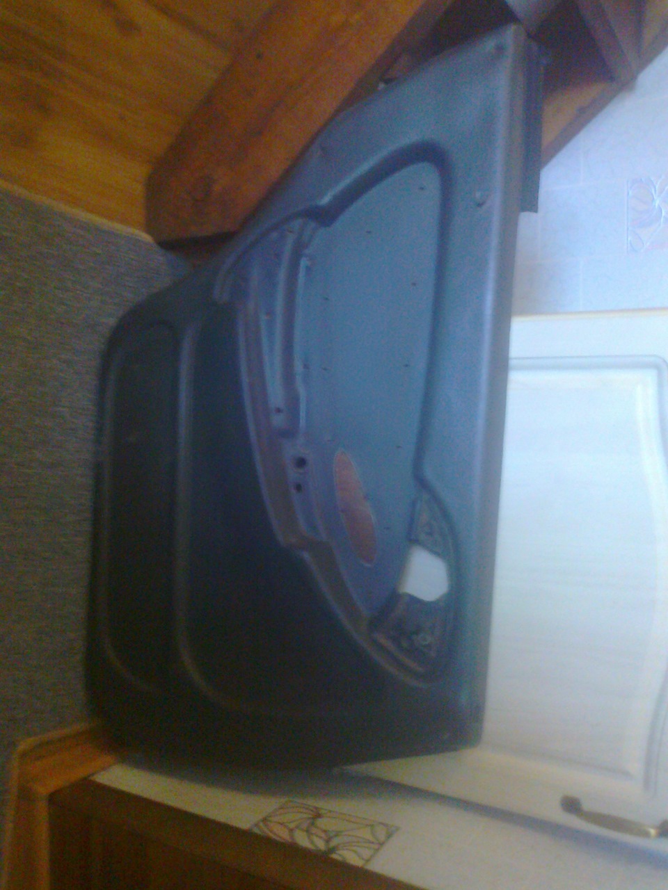 обклеил задние двери карпетом — Daewoo Espero, 2 л, 1997 года | просто ...