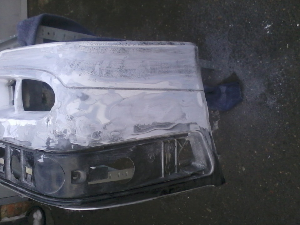 Масштабный проект ремонт бампера Мерседес Е430 (продолжение) — DRIVE2