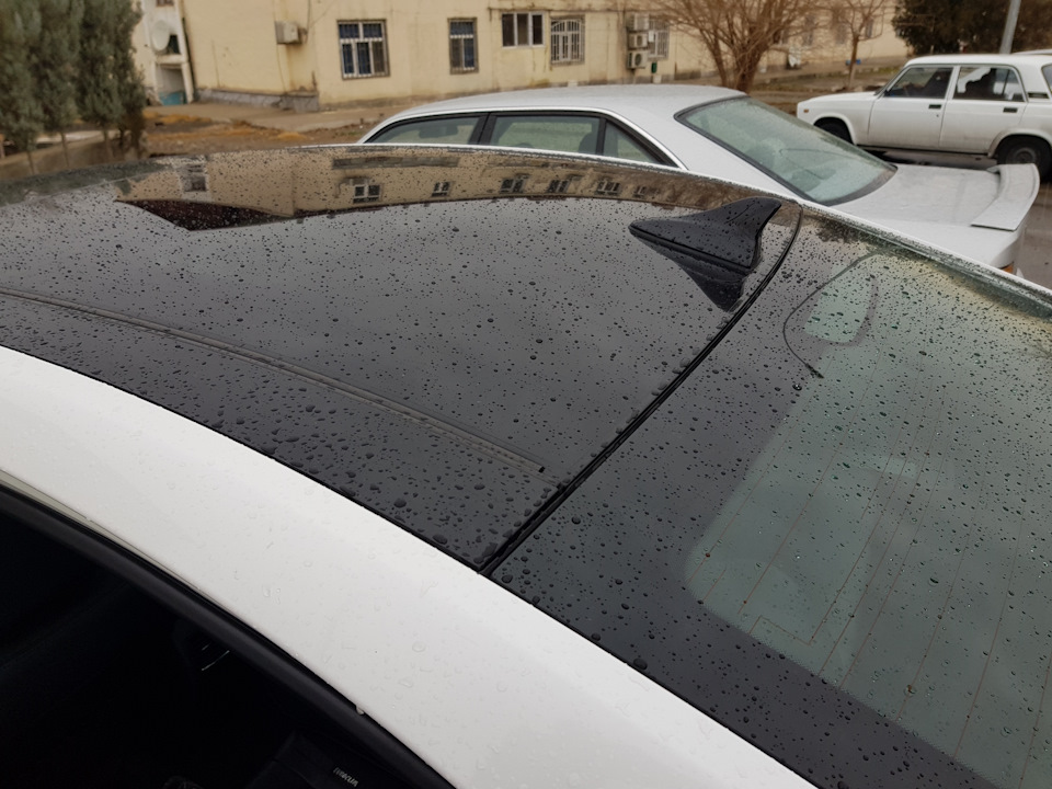 Акулий плавник на крышу — KIA Cadenza (1G), 3,5 л, 2010 года | стайлинг ...